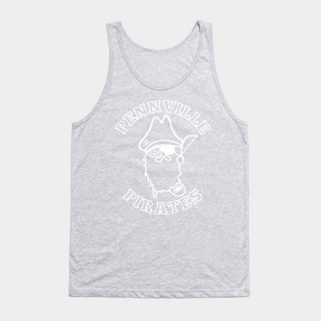 Pennville Pirates Tank Top by ScarredProject